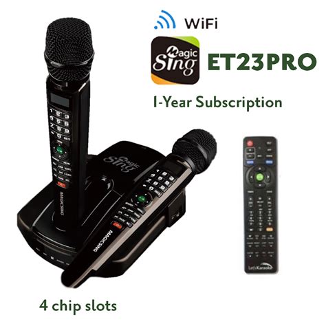 Explore a World of Music with the Magic Singing System ET23Pro